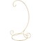 Bard's Twisted Gold-toned Ornament Stand, Large, 12.25" H x 5.5" W x 7.5" D